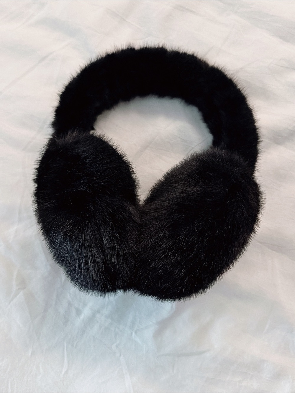 NWOT VS Pink Faux Fur Earmuffs